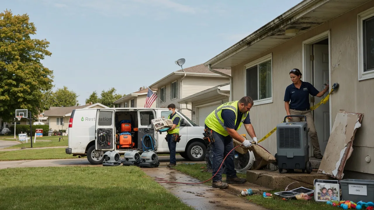 Water Damage Restoration in Itasca, IL near me